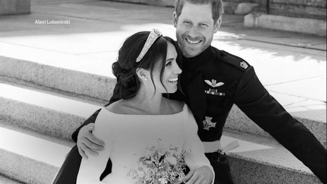 So verliebt: Die Hochzeitsfotos von Harry und Meghan