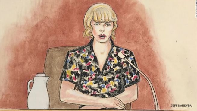 Taylor Swift: Symbolischer 1-Dollar-Sieg