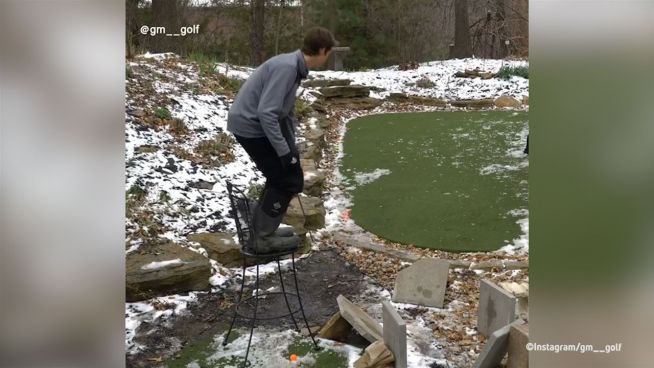 Golf-Tricks: Amerikaner zaubern mit Schläger und Ball