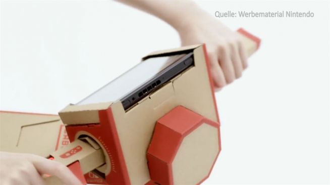 High-Tech-Pappe: Manueller Spielspaß mit Nintendo Labo